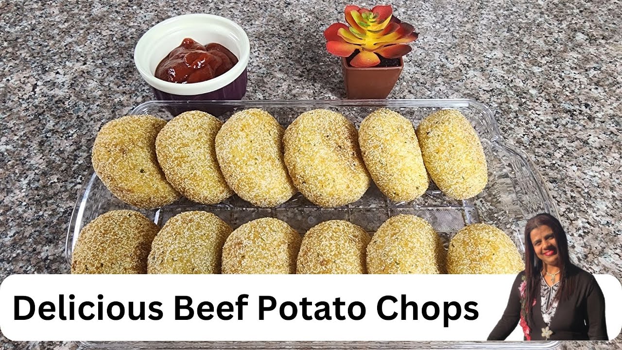 Delicious Potato Beef Chops - Sousa's Kitchen