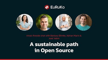 Fireside chat, "A sustainable path in Open Source"