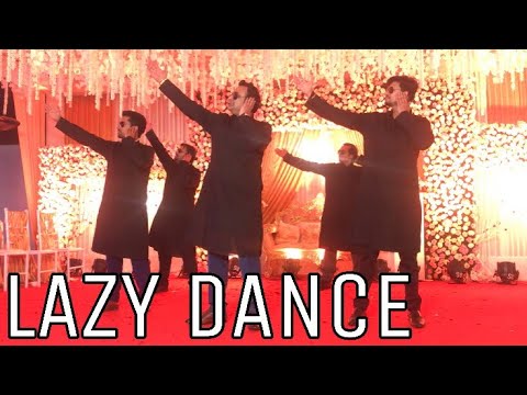 Lazy Dance  All Boys Act Emotionless Dance Funny Act Wedding Choreography Bolly Garage