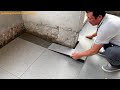 Workers Built A Small Playground On A Wonderful High Floor Using Ceramic Tiles Measuring 60 x 60cm