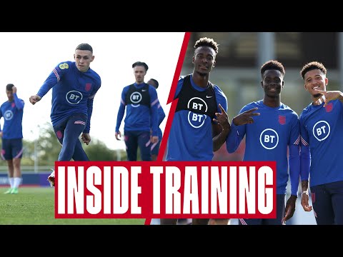 Abraham on FIRE, Sharp Shooting 🎯 & Grealish bags Training Game WINNER! | Inside Training | England