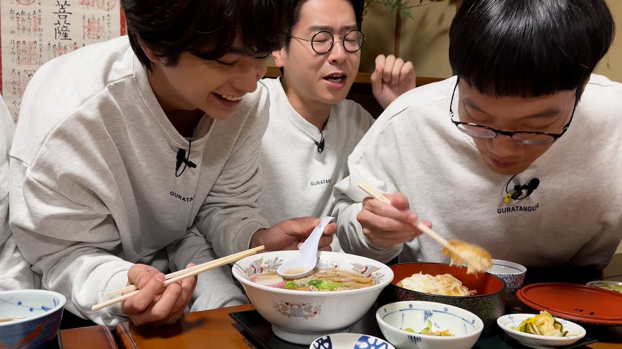 グラタングミ　青森公演 幕間映像③「生そば 一力」