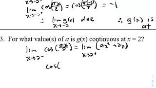 AP Calculus AB Unit 1 Extra Practice Net Worth