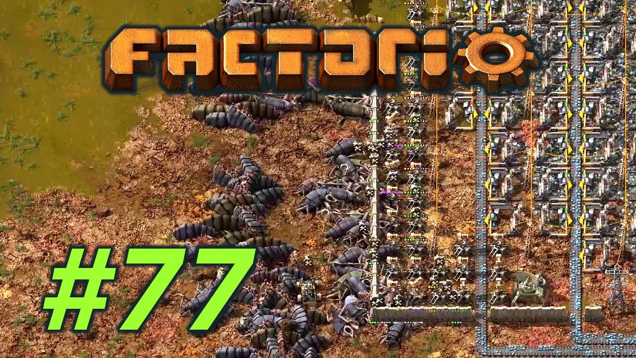 Maintain Some Stuff - Let's Play Factorio 1.0 Deathworld Part 77 - YouTube