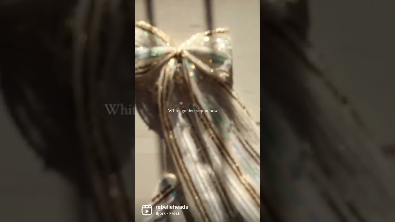 Bridal, bachelorette party sequin bow, avaiable also in pink!