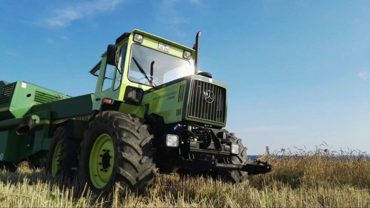 MB-trac 800 zieht wie ein Kampfzwerg