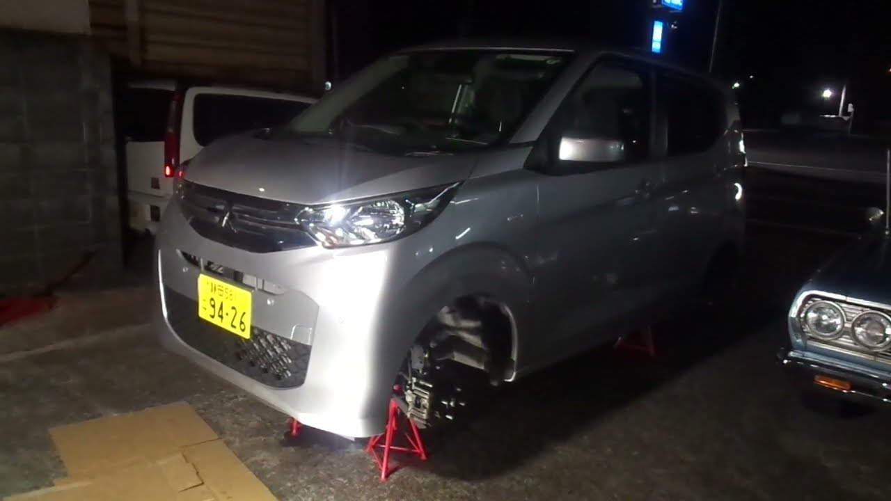 令和2年 三菱 EKワゴン 車検整備ー2 - YouTube