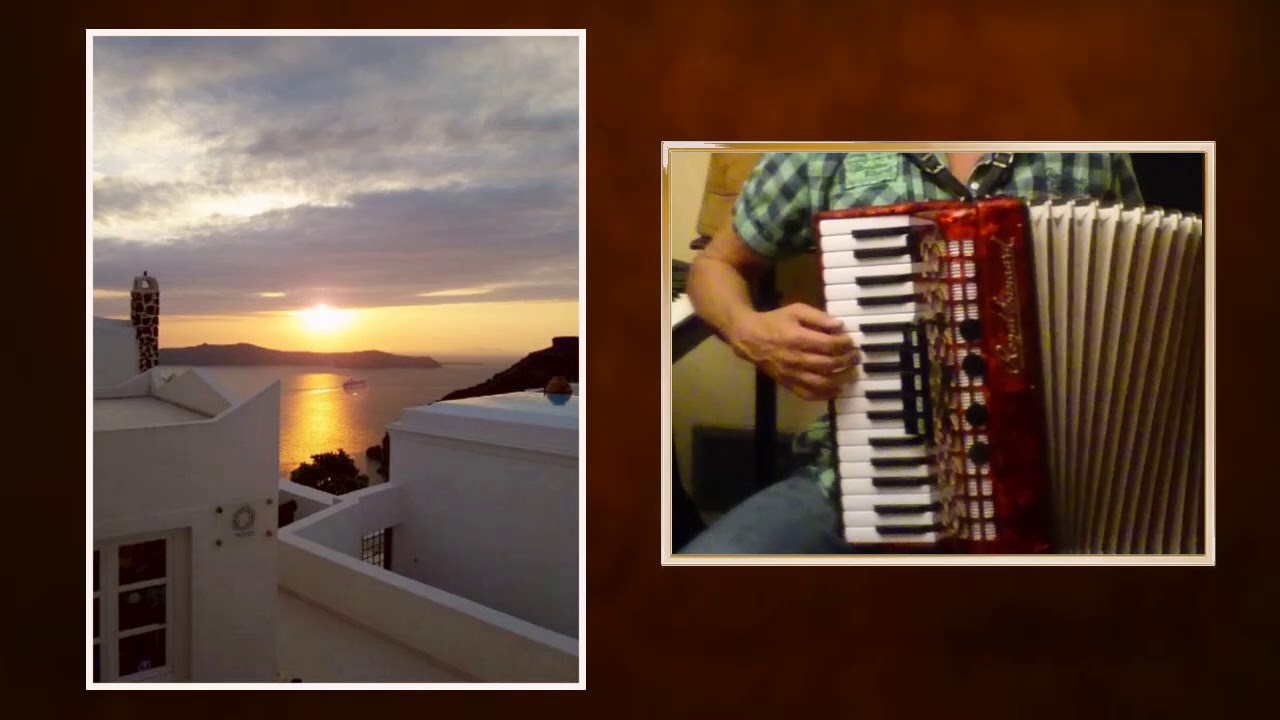 Rot sind die Rosen  - Akkordeon