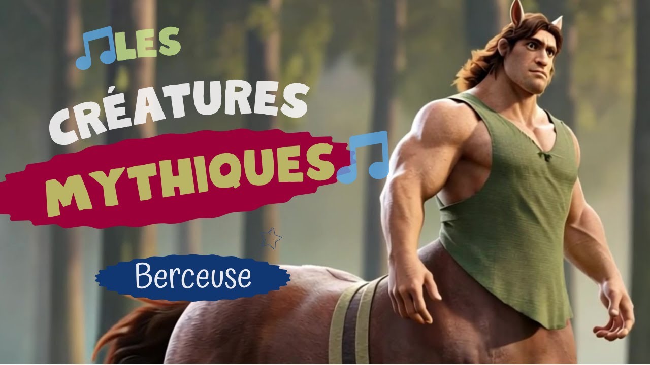 🎵 La Chanson des Créatures Mythiques 🎵 Chanson pour Enfants - Berceuse