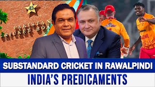 Substandard Cricket In Rawalpindi | India’s Predicaments | Caught Behind