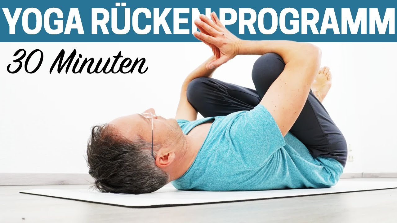 30 Minuten Yoga Rücken Programm (einfache Übungen für zuhause)
