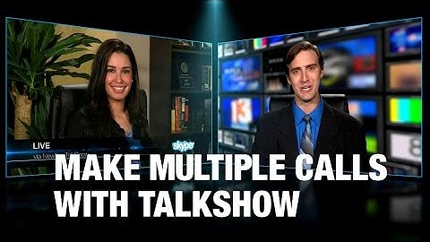 Manage Multiple TalkShow Calls with Skype TX Control
