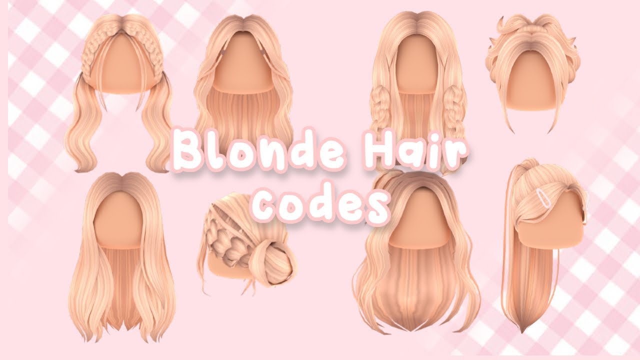 Blonde Elegant Low Bun - Roblox