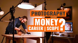 Commercial Product Photography - Money | Career | Scope?