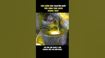 TIỂU CẢNH THÁC NƯỚC PHONG THUỶ