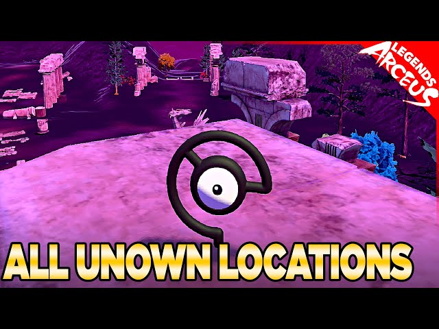 HOW EASILY CAN YOU CATCH EVERY LETTER OF UNOWN (IN EVERY GAME)? 