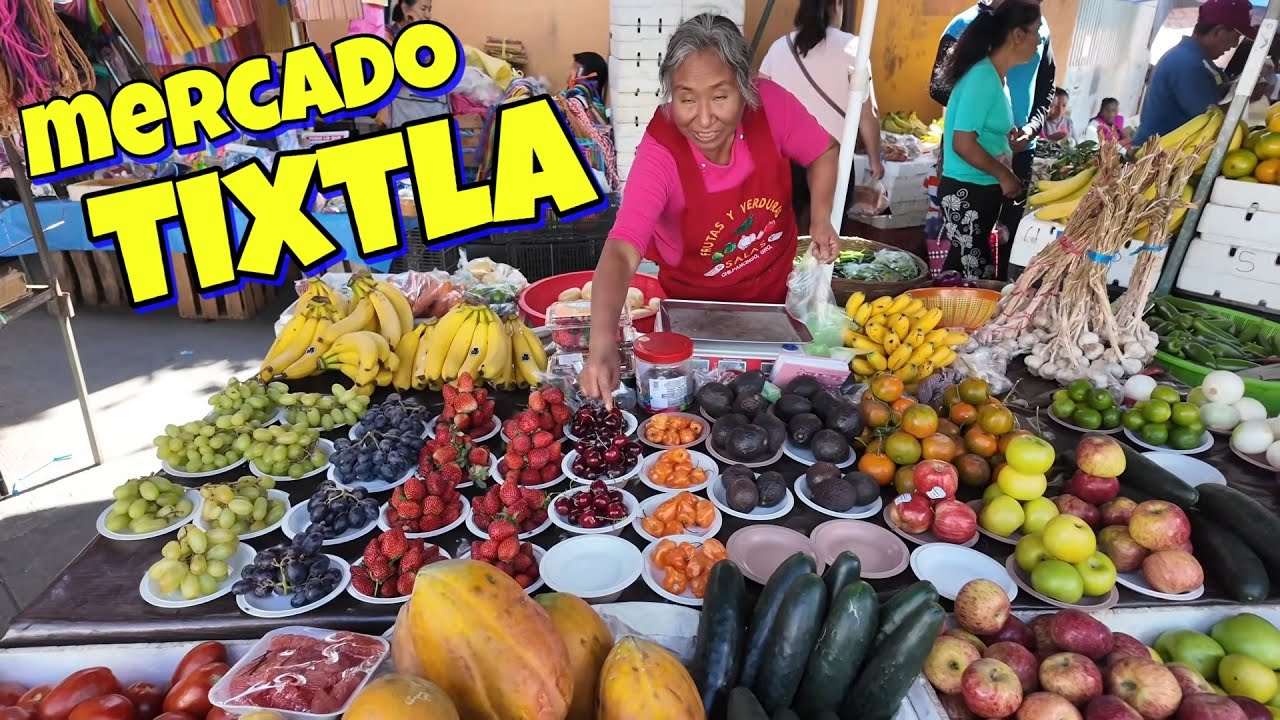 DOMINGO DE PLAZA EN EL MERCADO DE TIXTLA, GRO. | MERCADOS DE MEXICO. | JORGE LUIS MOLINA TV.