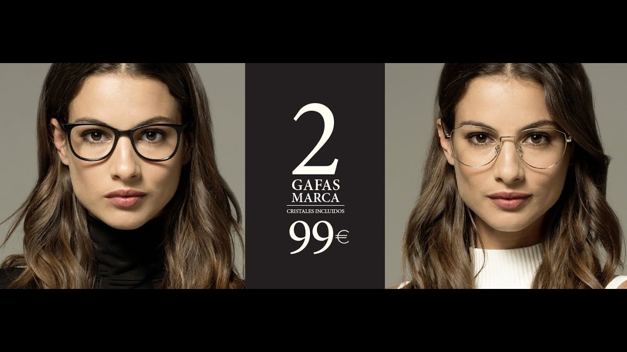 OPTICALIA 2 Gafas de Marca por 99 Euros - Con Cristales Incluidos (Sept2018) -