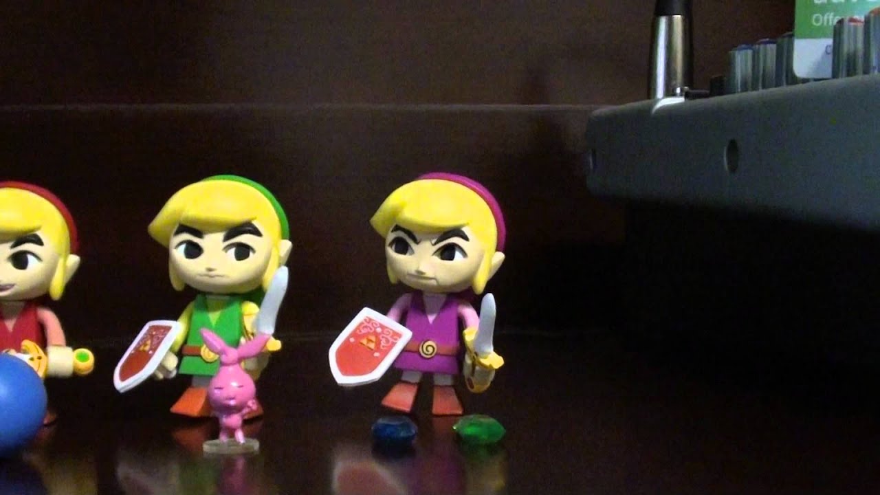 Mas' Zelda Collection 024 - Four Swords Yujin Gashapon Figures