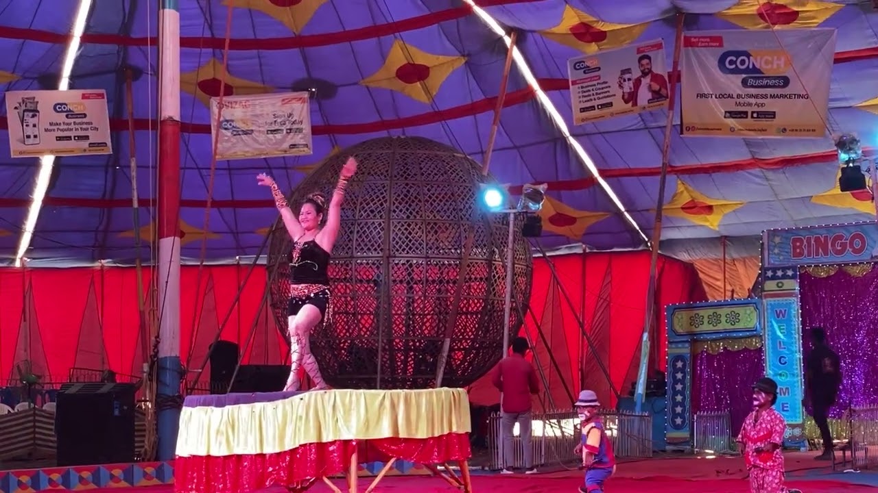 Bingo Circus - Flexible lady