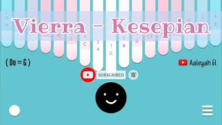 Vierra 'Kesepian' Kalimba cover | Keylimba App screenshot 1