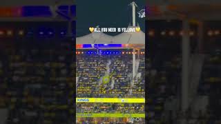 Chepauk stadiums 2may block buster csk fan yellow army 💛