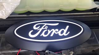 2018-2020 F-150 front LED emblem.