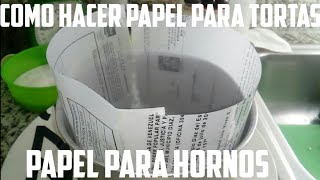 Papel parafinado, papel manteca o papel encerado. Papel de horno, tipos y  usos - De Rechupete