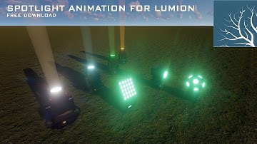 Spotlight animation for Lumion free download | Lumion Easy