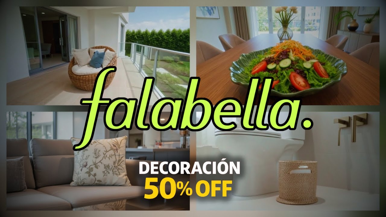 👉 Falabella en OFERTAS 🏠 Decoración para todo el hogar con hasta 50% OFF