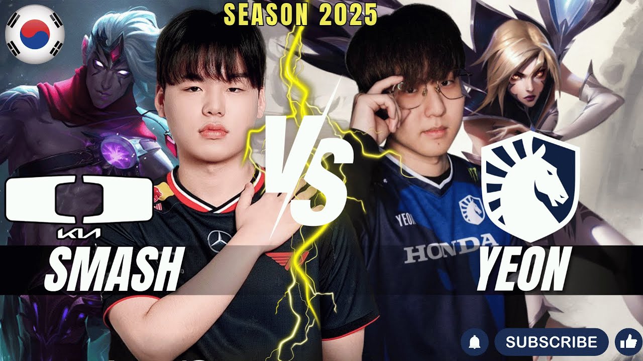 DK Smash vs TL Yeon - Smash VARUS vs Yeon KAI'SA ADC - Patch 25.23 KR Ranked | lolrec