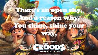 Shine Your Way   Owl City & Yuna LYRICS THE CROODS
