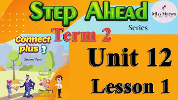 23- كونكت بلس ثالثه ابتدائي الترم الثاني Connect Plus G3 Unit 12 Community Connections Lesson 1
