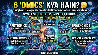 DNA se aage kya? The 6 "Omics" of Biology Explained | Future of Medicine जीवन की सिम्फनी 6 ओमिक्स