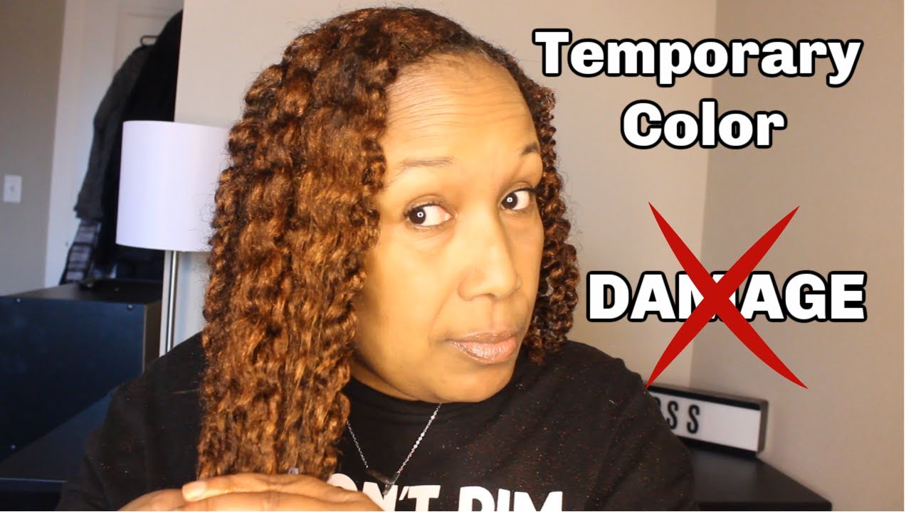 The Absolute Best Hair Color No Damage - YouTube