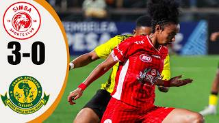 BAO LA TATU :SIMBA QUEENS (3) VS (0 )YANGA PRINCESS - NUSU FAINALI YA NGAO YA JAMII KWA WANAWAKE