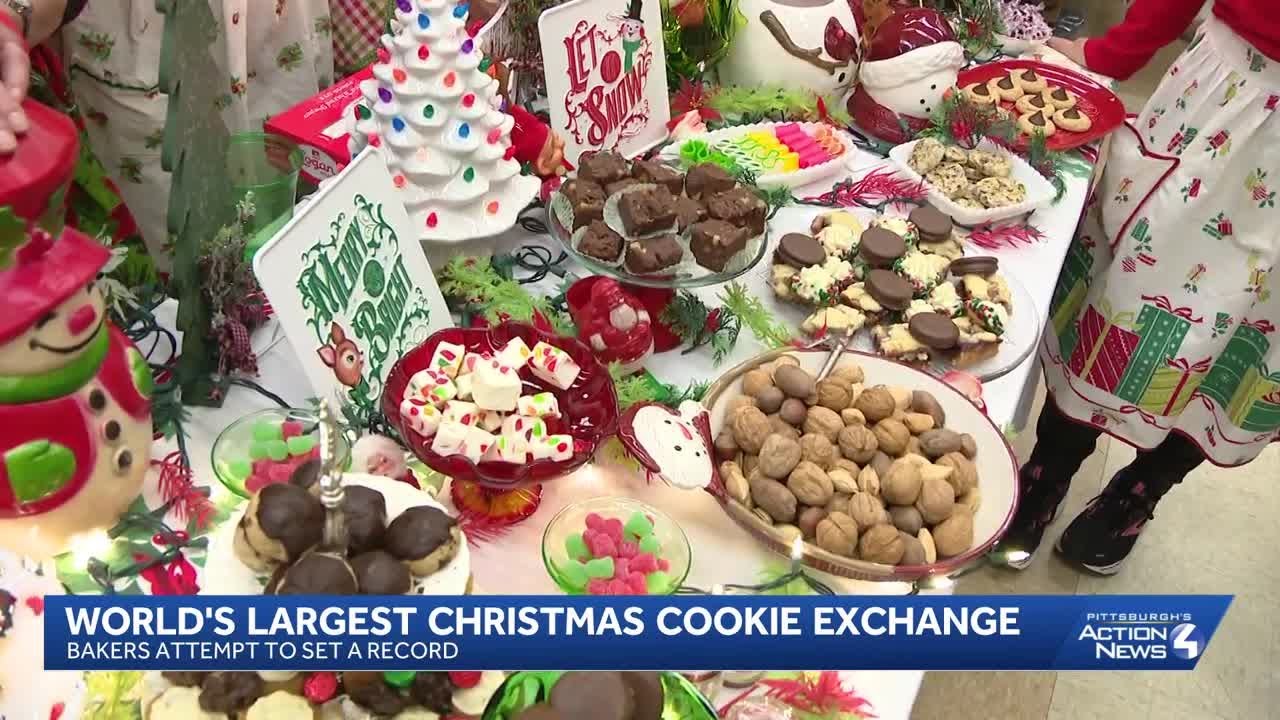 Pittsburgh-area cookie table lovers attempt to set world record for largest Christmas cookie exch...