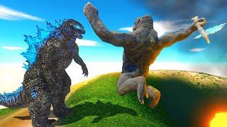 KING KONG Fights the REAL Godzilla - Animal Revolt Battle Simulator screenshot 4