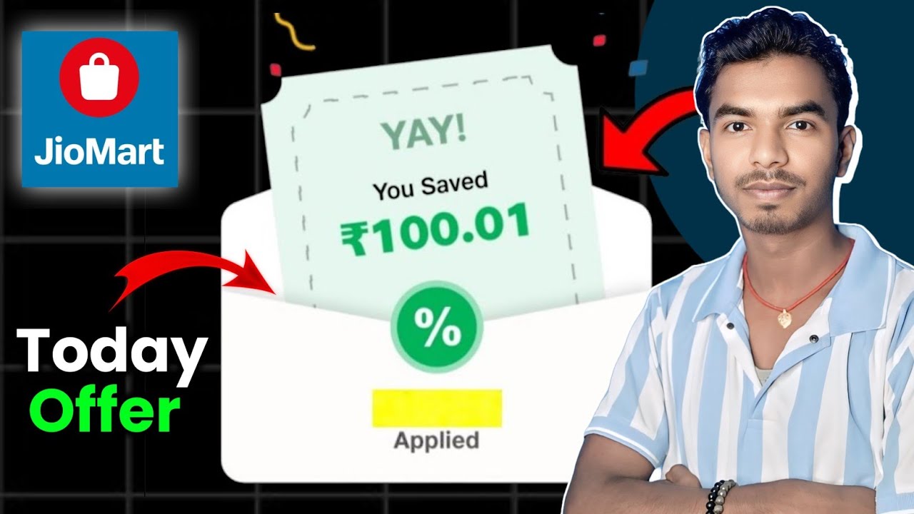 Jiomart Coupon Code Today | Jiomart offer today | Jiomart 100 coupon | Jiomart Unlimited Coupon Code