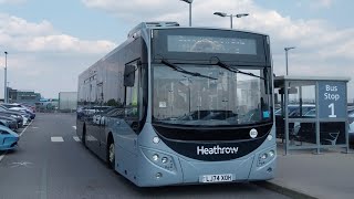 Onboard Transdev Heathrow Shuttle Bus 603 (LJ74 XOH)