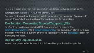 How to Check Magic Numbers for PDF File Uploads in FastAPI