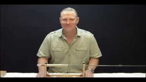 Building your first Fly Rod - Part 15 - Straightening the completed guides