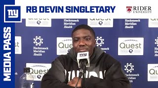 Devin Singletary: 'Ready to help the team win any way that I can' | New York Giants