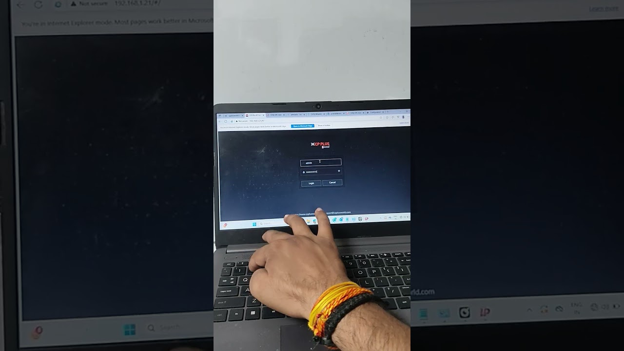 CP Plus STQC CP-UNC-TE21ZL6C-VMDS-Q CCTV IP 2 MP Camera Adding with Third Party Hikvision NVR Steps