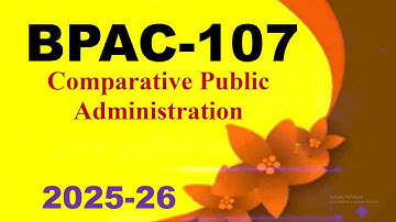 IGNOU BPAC-107 Solved Assignment English Medium 2025-26 For July 2025 and January 2026 Sessions