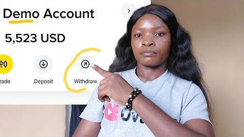 How To Withdraw From Demo Account