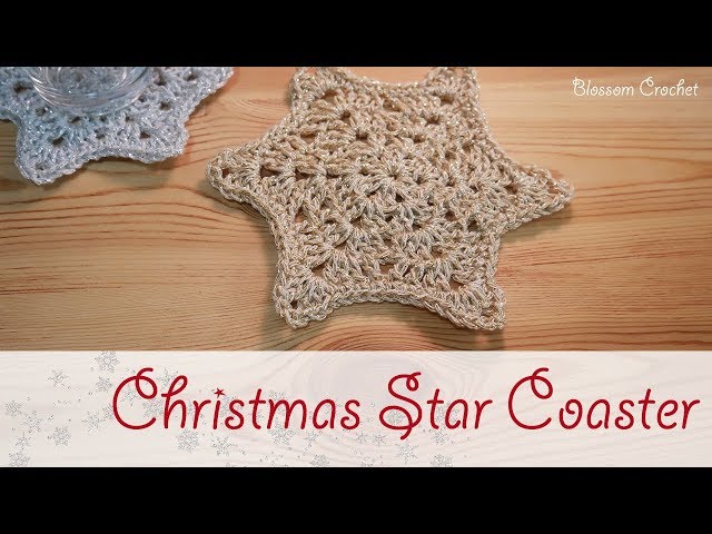 Christmas Series Ep 8: Crochet Star Coaster