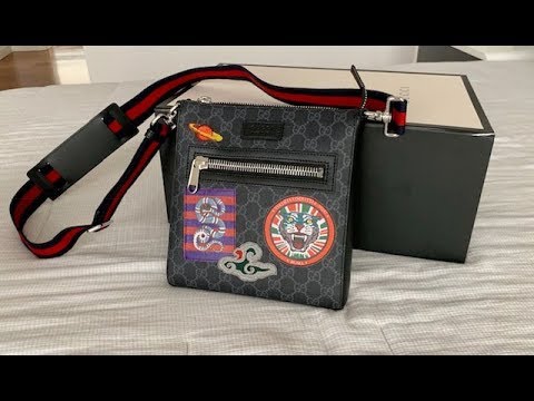 gucci supreme man bag