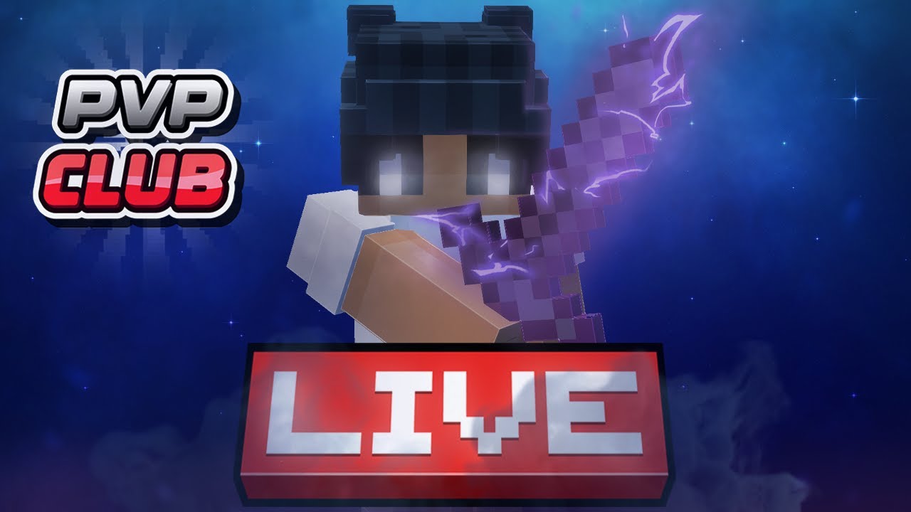Live on Minecraft PVP CLUB! - YouTube