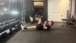 How To: Weighted Deadbug Crunch